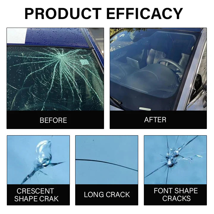 OminiPin™ GlassFix Guard - 2026 Windshield Crack Repair Formula