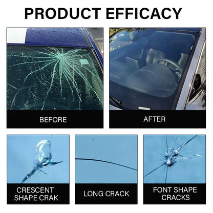 OminiPin™ GlassFix Guard - 2026 Windshield Crack Repair Formula