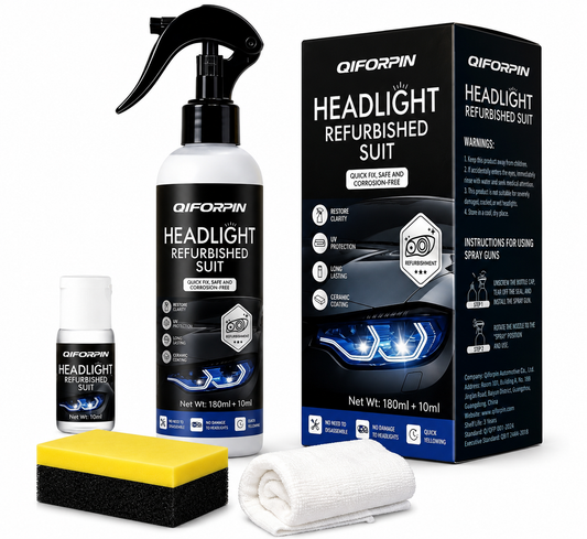 QIFORPIN™ Professional Headlight Restoration Kit