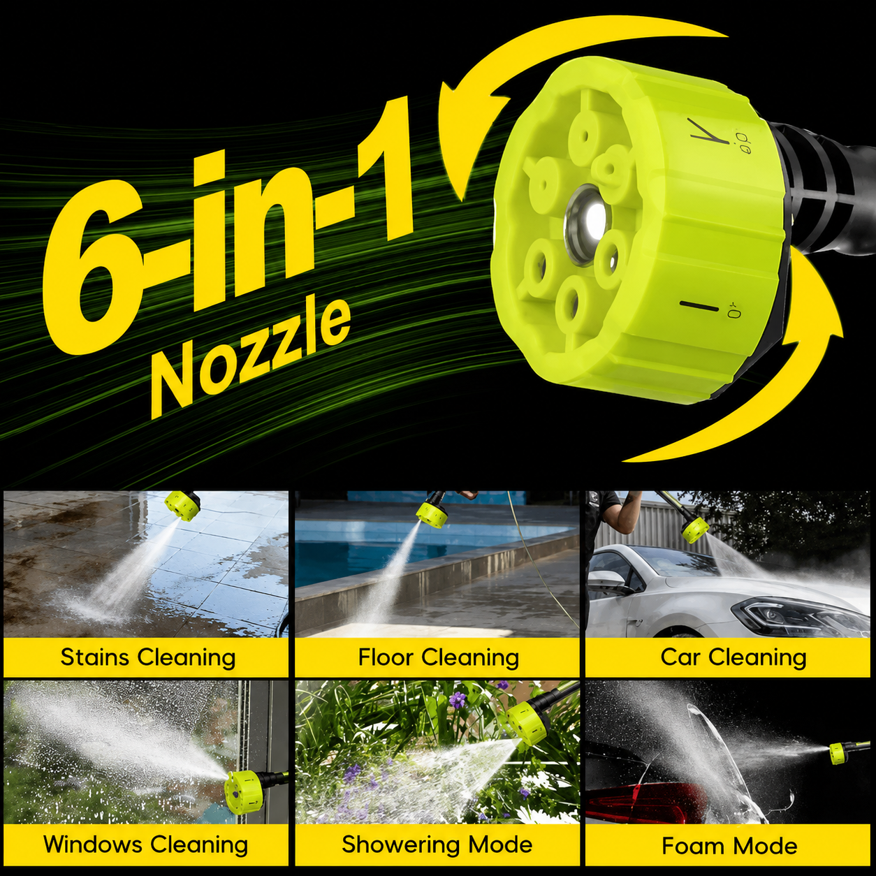 SEESEPIN™ Cordless Pressure Washer Gun - Your Vehicle's Best Friend
