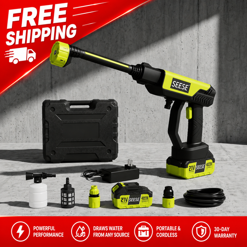 SEESEPIN™ Cordless Pressure Washer Gun - Your Vehicle's Best Friend