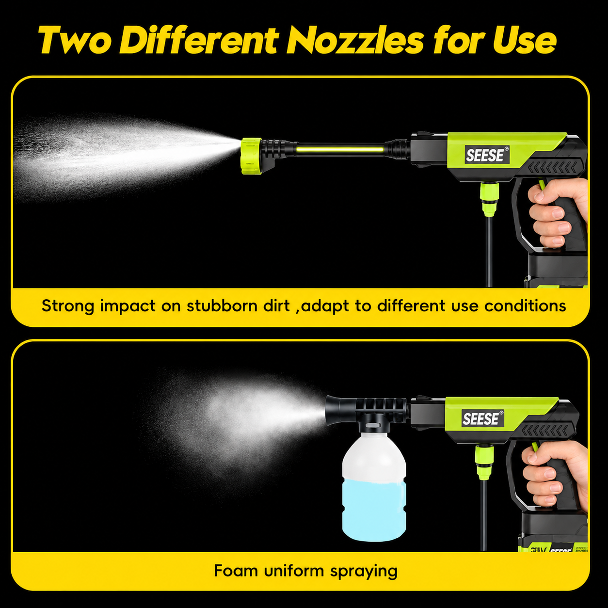 SEESEPIN™ Cordless Pressure Washer Gun - Your Vehicle's Best Friend